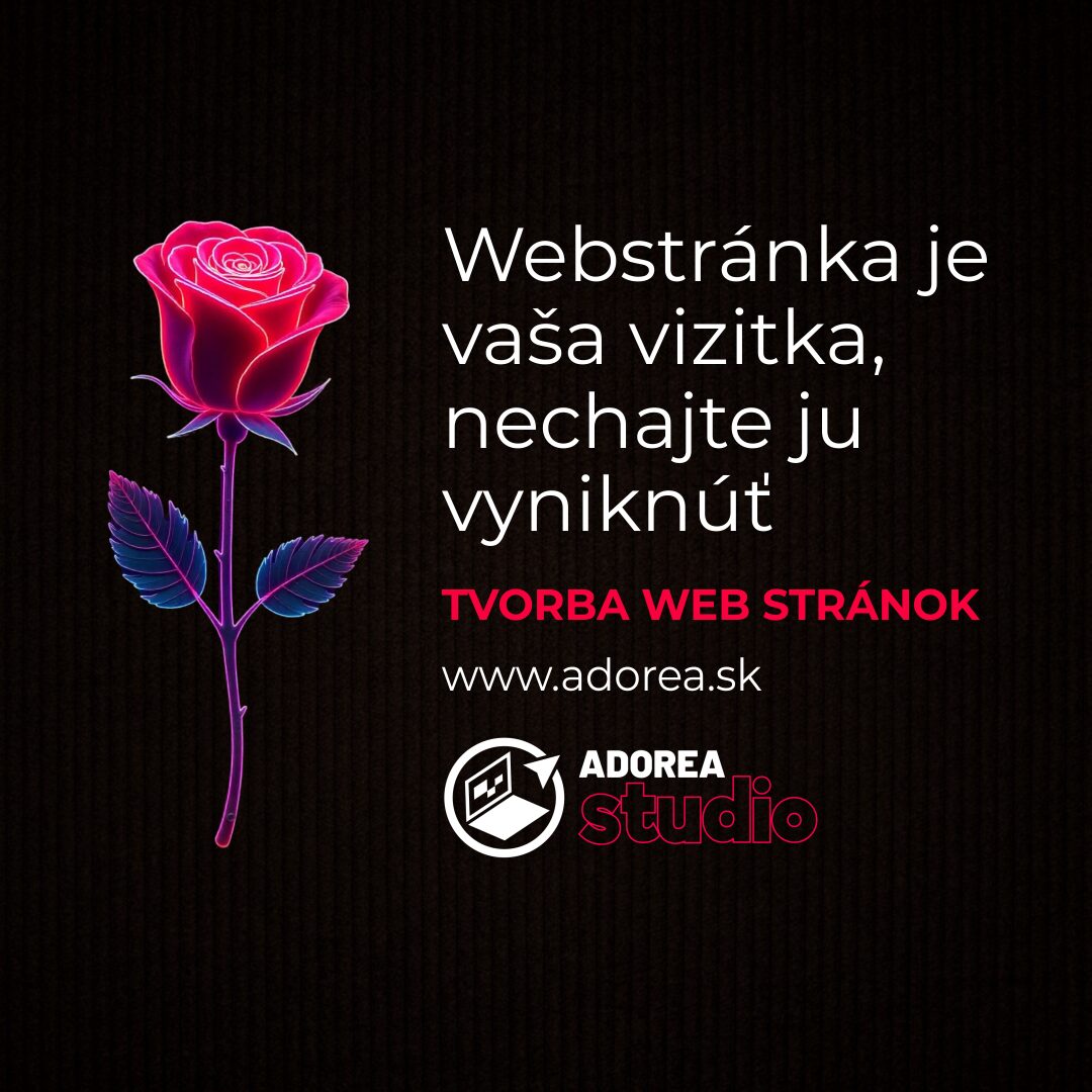 tvorba web stránok